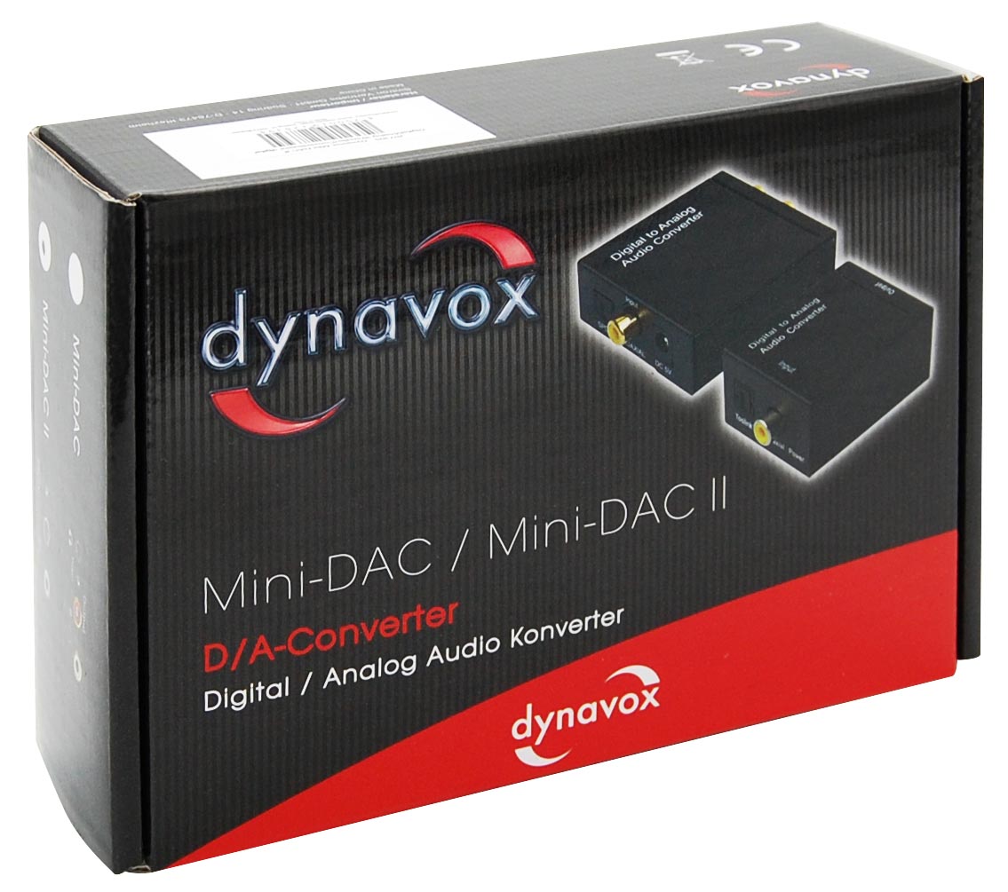 Dynavox D A Wandler Mini Dac Ii Bis Khz Bit